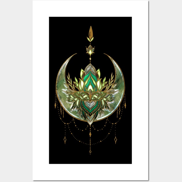 Wonderful elegant lotus blossom Wall Art by Nicky2342